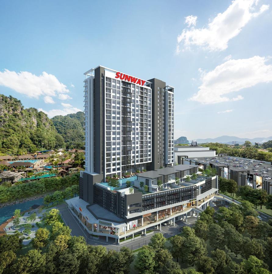 Ipoh Tambun Lost World Sunway Onsen Suites Luna 2R2B 8Paxs エクステリア 写真
