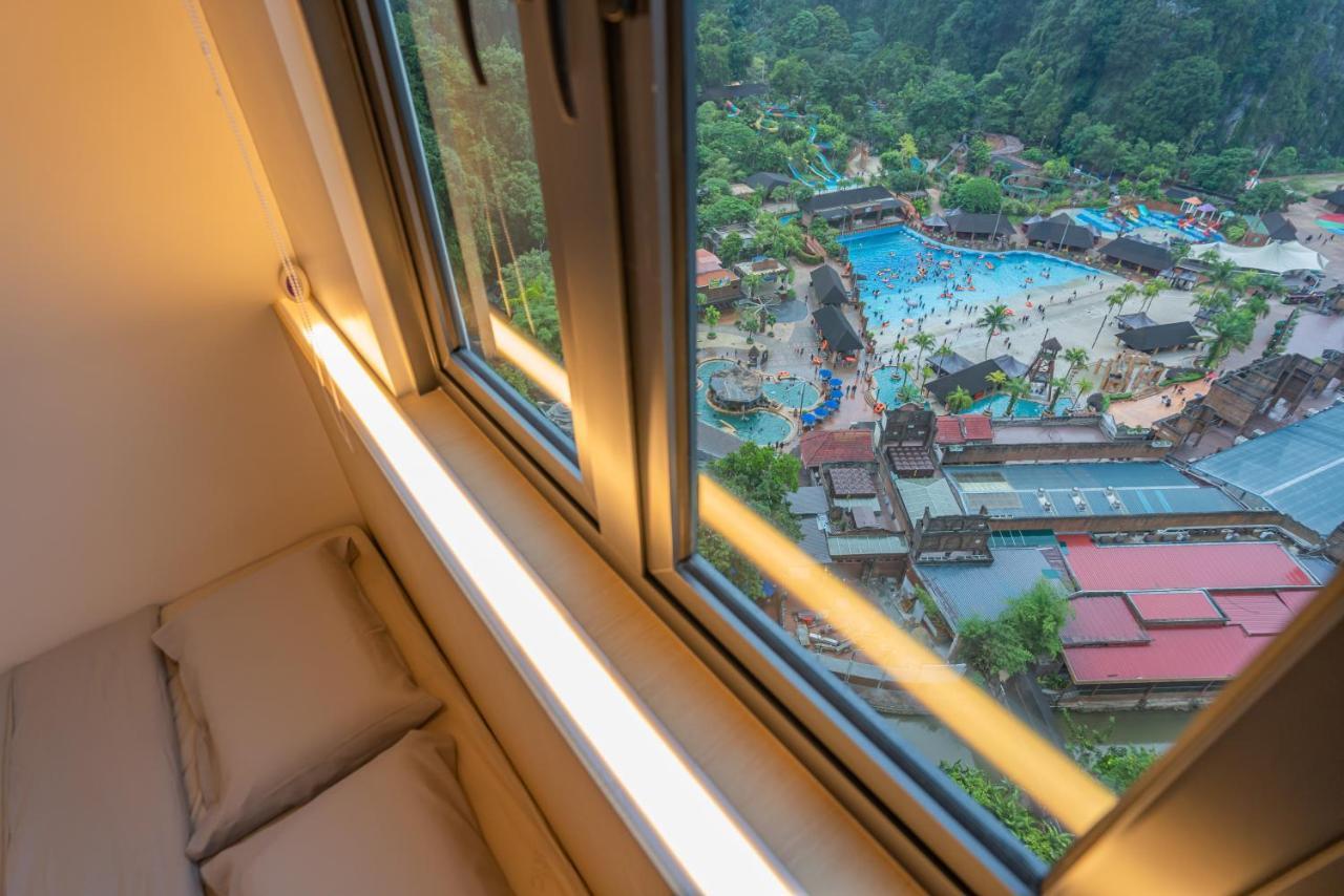 Ipoh Tambun Lost World Sunway Onsen Suites Luna 2R2B 8Paxs エクステリア 写真