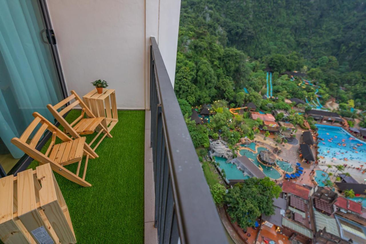 Ipoh Tambun Lost World Sunway Onsen Suites Luna 2R2B 8Paxs エクステリア 写真